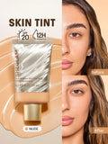 SHEGLAM Dew & Done Skin Tint With Spf20 - Linen, Buttercream, Porcelain, Fair, Chantilly, Bamboo, Shell, Nude, Acorn, Warm Vanilla, Sand, Peach, Honey, Butterscotch, Wheat, Golden, Almond, Saddle, Walnut, Chestnut, Cashew, Cappuccino, Caramel, Mahogany