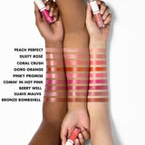 Elf - Camo Liquid Blush - Peach Perfect - Peachy Pink, Dusty Rose - Warm Pink, Suave Mauve - Mauve,, Coral Crush - Bright Coral, Comin In Hot Pink - Bright Pink, Berry Well - Cool Berry, Pink Promise - Cool Pink