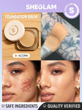 Shop SHEGLAM  Skinfluencer Full Coverage Foundation Balm Full size in shades Linen, Buttercream, Porcelain, Fair, Chantilly, Bamboo, Shell, Nude, Acorn, Warm Vanilla, Sand, Peach, Honey, Butterscotch, Wheat, Golden, Almond in Pakistan