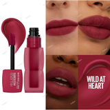 Maybelline Super Stay Teddy Lip Tint - Current Mood, Skinny Dip, Mascara Tear, Baby Tee, Coquettish, July Forever, Petal Core, Pinky Promise, Wild at Heart, Knee High