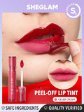 SHEGLAM - PEEL TALK LIP TINT - SAMESIES, TONGUE TWISTER, CELEB CRUSH
