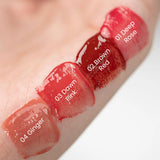 House of HUR Glowy Ampoule Lip Tint 01 Deep Rose, 02 Brown Red, 03 Dawn Pink, 04 Ginger - 4.5g
