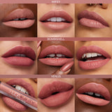 Buy Huda Beauty Liquid Matte Ultra-Comfort Transfer-Proof Lipstick in shades Bombshell, Icon, Trendsetter, Trophy-wife, Wifey in Pakistan