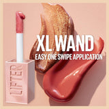 Maybelline Lifter Lip Gloss in shades 01 Pearl, 02 Ice, 03 Moon, 04 Silk, 05 Petal, 06 Reef, 07 Amber, 08 Stone, 09 Topaz, and 10 Crystal, 11 Brass, 12 Opal, 16 Rust, 20 Sun, 22 Peach Ring