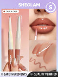SHEGLAM Lip Rules Liner & Gloss Pen - Golden Rule, Judgey Much, Case x Case, Play Fair, By The Book