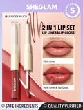 SHEGLAM Lip Rules Liner & Gloss Pen - Golden Rule, Judgey Much, Case x Case, Play Fair, By The Book