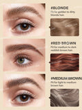 SHEGLAM Striking Waterproof  Brow Gel - Red-brown, Black-brown, Medium Brown, Dark Brown
