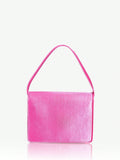Shein -  Rhinestone Buckle Decorated Satin Bag pink