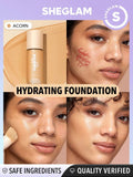 Buy SHEGLAM Skinfinite Hydrating Foundation in shades Linen, Buttercream, Porcelain, Fair, Chantilly, Bamboo, Shell, Nude, Acorn, Warm Vanilla, Sand, Butterscotch, Honey, Peach, Almond, Golden, Wheat in Pakistan