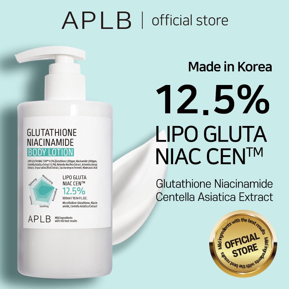 APLB Glutathione Niacinamide Body Lotion 300ml Expiry 02
