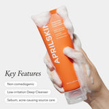 APRILSKIN Carrotene Clarifying Foam Cleanser 120ml