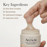 Arencia Rice Mucin Overnight Glow Face Mask Serum 30 - 50g