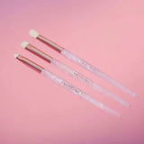 HUDA BEAUTY ROSE QUARTZ BRUSH SET OF 3