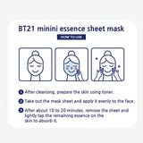 BT21 Minini Ampoule-type Essence Full Face Sheet Mask - Shooky