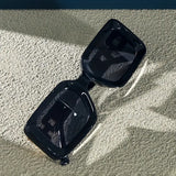 Chic Square Black Gray Fashion Glasses