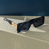 Chic Square Black Gray Fashion Glasses