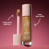 ELF HALO GLOW LIQUID FILTER FOUNDATION - 0 Fair Neutral Warm, 0.5 Fair Cool, 1 Fair Neutral Peach, 2 Fair Light Neutral Warm, 3 Light Medium Cool, 3.5 Medium Neutral Olive