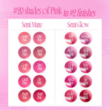 Shop Fwee Pink Obsession Stay-Fit Lip Matte Tint in shade M01 Cream Pink, M02 Lilac Pink, M03 Selfie Pink, M04 Need Pink, M05 Code Pink, M06 Bay Pink, M07 Catch Pink, M08 Fig Pink, M09 Peach Pink, M10 Heart Pink  in Pakistan