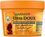 Garnier PAPAYA  3-in-1 Repairing Hair Food 390ML