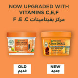 Garnier PAPAYA  3-in-1 Repairing Hair Food 390ML