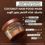 Garnier COCONUT AND MACADAMIA 3-in-1 Smoothing Hair Food 390ML