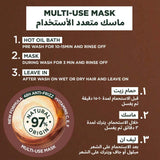 Garnier COCONUT AND MACADAMIA 3-in-1 Smoothing Hair Food 390ML