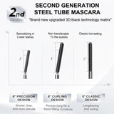 Judy Doll 3D Curling Eyelash Iron Mascara Curly #01 Black