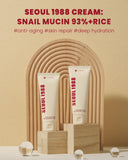 KSecret Seoul1988 Cream: Snail Mucin 93% + Rice 100ml
