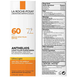 LA ROCHE POSAY ANTHELIOS ULTRA LIGHT FLUID SUNSCREEN SPF 60 - 50ml