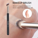 Shein Maange 3 Pcs Brush set With 2 Triangle Puff