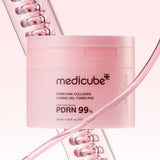 Medicube PDRN Pink Collagen Toning Gel Toner Pad 70 Sheets