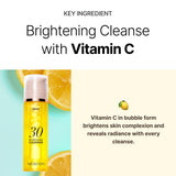 Menokin 30 Seconds Bubble One-Step Cleanser BRIGHT 150ml