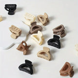 20 Pcs Mini Solid Color Half Round Hair Clips