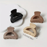 20 Pcs Mini Solid Color Half Round Hair Clips