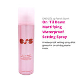 ONE/SIZE by Patrick Starrr On 'Til Dawn Mattifying Waterproof Setting Spray - 46 mL and 143 mL
