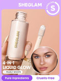 SHEGLAM Sunburst Glow Mixer - Fair Neutral, Light Neutral, Light/Medium Cool, Pearly White