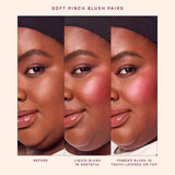 Buy Rare Beauty Soft Pinch Liquid Blush in shades Grateful - Dewy True Red, Happy - Dewy Cool Pink, Joy - Dewy Muted Peach, Lucky - Dewy Hot Pink, Bliss - Matte Nude Pink, Faith - Matte Deep Berry, Grace - Matte Bright Rose Mauve, Love - Matte Terracotta, Hope - Nude Mauve, Encourage - Soft Neutral Pink, Believe - True Mauve, Virtue - Beige Peach, Worth - True Rose in Pakistan