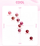 Romand The Juicy Lasting Tint - 10 Bare Apricot, 15 Bare Fig, 20 JujuFig, 21 Grape Bomb, 22 Dotori Balm