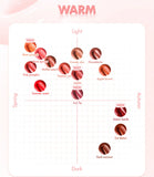 Romand The Juicy Lasting Tint - 10 Bare Apricot, 15 Bare Fig, 20 JujuFig, 21 Grape Bomb, 22 Dotori Balm