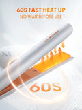 SHEGLAM 2 In 1 Mini Hair Straightener And Curler Iron - HAIR Travel Buddy