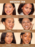 SHEGLAM Dew & Done Skin Tint With Spf20 - Linen, Buttercream, Porcelain, Fair, Chantilly, Bamboo, Shell, Nude, Acorn, Warm Vanilla, Sand, Peach, Honey, Butterscotch, Wheat, Golden, Almond, Saddle, Walnut, Chestnut, Cashew, Cappuccino, Caramel, Mahogany
