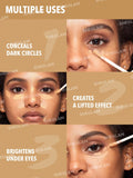SHEGLAM Like Magic 12Hr Full Coverage Concealer - Linen, Buttercream, Fair, Chantilly, Shell, Nude, Acorn, Warm Vanilla, Sand
