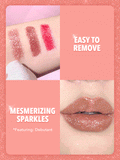 SHEGLAM Lip Dazzler Glitter Kit - Center Stage, Debutante, Red Carpet