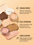 SHEGLAM Rapid Retouch Cream Concealer - Pink Pearl, Linen, Buttercream, Fair, Nude, Warm Vanilla, Golden, Almond, Chestnut, Nutmeg, Sepia
