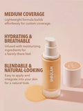 Buy SHEGLAM Skinfinite Hydrating Foundation in shades Linen, Buttercream, Porcelain, Fair, Chantilly, Bamboo, Shell, Nude, Acorn, Warm Vanilla, Sand, Butterscotch, Honey, Peach, Almond, Golden, Wheat in Pakistan