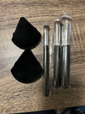 Shein Maange 3 Pcs Brush set With 2 Triangle Puff