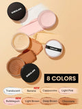 SHEIN SHEGLAM Baked Glow Setting Powder - Translucent, Light Pink, Cappuccino, Banana, Bubblegum