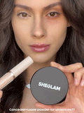 SHEIN SHEGLAM Baked Glow Setting Powder - Translucent, Light Pink, Cappuccino, Banana, Bubblegum