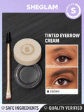 SHEGLAM Boss Brow Waterproof Pomade WITH BRUSH - Dark Brown, Ebony, Soft Brown