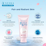 Shiseido - Senka Perfect Whip White Fuji Sakura Beauty Face Foam 100G
